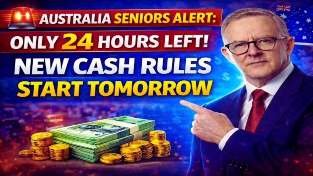 Shocking Cash Rules for Australia Seniors 24 Hours Left