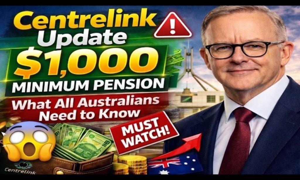 Centrelink Update: $1,000 Minimum Pension – What All