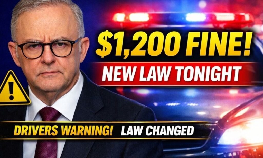 Few Hours Left! An Australia Driving Law Changing