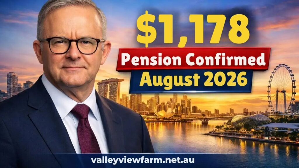$1,178 Pension Confirmed August 2026