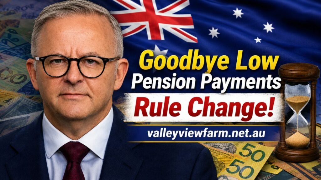 Goodbye Low Pension Payments Rule Change