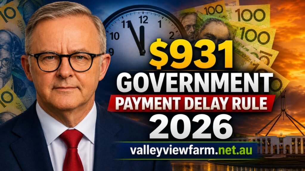 $931 Government Payment Delay Rule 2026