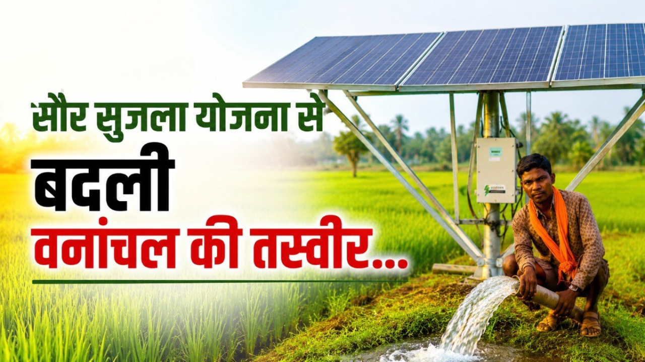 सौर सुजला योजना ने खेती-बाड़ी का परिदृश्य बदल दिया है; सौर सिंचाई किसानों के लिए एक बड़ा वरदान साबित हुई है।