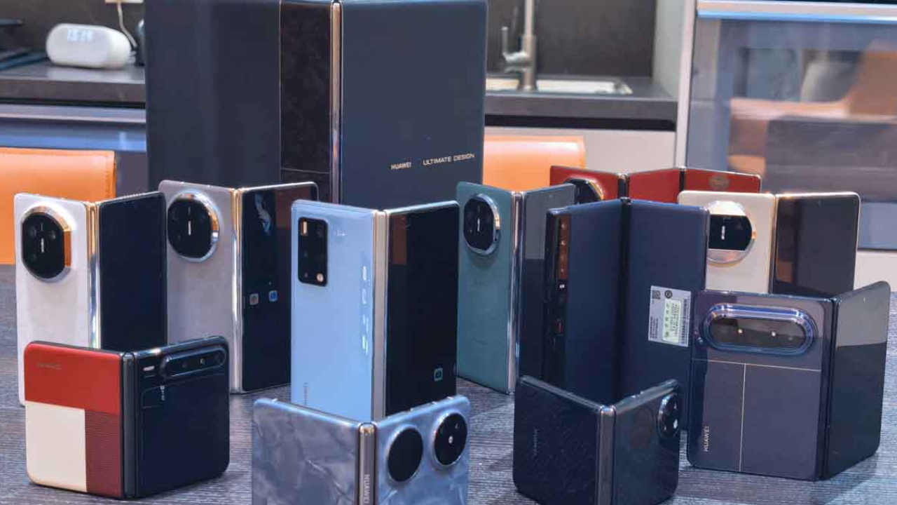 # Huawei Pura X Max to First-Gen Foldables: User Flaunts the Full Huawei Collection A Huawei fan has shown off an unusually complete collection of the company's foldable devices, covering the journey from the original Mate X to the latest Pura X Max. The collection gives a quick look at how Huawei's foldable phone designs have changed over the years. The photos reportedly show nearly every major Huawei foldable in one place, along with Huawei's foldable MateBook Fold PC. ### A collection that covers Huawei's foldable journey The collection includes both Huawei's book-style foldables and its smaller flip-style phones. It also includes Huawei's tri-fold Mate XT and the newer Pura X series, showing how the company has experimented with several different ways of folding a device. The devices shown in the collection, from left to right, are: * Huawei Pura X Max * Huawei P50 Pocket * Huawei Pocket S * Huawei Pura X * Huawei Mate X * Huawei Mate X2 * Huawei Mate X3 * Huawei Mate X5 * Huawei Mate X6 * Huawei Mate XT Ultimate Design * Huawei Mate X7 * Huawei MateBook Fold Ultimate Design The collection is notable because it does not focus on just one type of foldable. It includes traditional book-style phones, compact flip phones, a tri-fold smartphone and a foldable computer. ### Huawei Mate X started the journey The Huawei Mate X was introduced in 2019 and became the company's first foldable smartphone. Unlike the book-style phones that followed it, the original Mate X used an outward-folding design. When opened, the Mate X turned into a much larger screen device, while the folding mechanism allowed it to become more compact for carrying. It used Huawei's Kirin 980 processor and had a 4,500mAh battery. The original Mate X was an important starting point for Huawei's foldable phone strategy. Later Mate X models moved toward different hinge designs, thinner bodies and more advanced screens and cameras. ### Mate X2 to Mate X7 show years of changes Huawei continued the Mate X line with the Mate X2, Mate X3, Mate X5, Mate X6 and Mate X7. These generations gradually moved away from the original outward-folding design and adopted the more familiar inward-folding book-style approach. The later phones also focused heavily on making foldables thinner and easier to use as everyday smartphones. The Mate X5, for example, marked a major return of Kirin 5G hardware in Huawei's foldable lineup. By the time the Mate X7 arrived, Huawei had developed a much more mature foldable design, with the company continuing to work on durability, cameras, battery technology and overall size. ### Huawei also built a flip-phone family The collection is not limited to the Mate X series. It also includes the P50 Pocket and Pocket S. The P50 Pocket brought Huawei into the modern clamshell foldable market. Instead of opening like a small book, it folded vertically into a compact shape. The Pocket S followed as a more affordable member of the same general family. These phones showed that Huawei was interested in more than one foldable form factor. The Pura X later took the idea in another direction. It uses a wide folding design, with a 6.3-inch internal screen using a 16:10 aspect ratio and a smaller square outer display. Huawei released the Pura X in China in March 2025. ### Pura X Max brings another wide design At the newest end of the collection is the Huawei Pura X Max. The phone continues Huawei's interest in wider foldable screens but uses a larger design than the original Pura X. The Pura X Max was officially launched in China in April 2026. Its design moves away from the tall and narrow shape common on many earlier book-style foldables. The wider shape is intended to make the opened screen better suited to activities such as watching video and using apps in a more tablet-like layout. The phone can be used in both portrait and landscape orientations when opened. The Pura X Max is available in several colors and was offered with memory and storage configurations reaching 16GB of RAM and 1TB of storage. ### The collection also includes Huawei's tri-fold phone Another standout device in the collection is the Huawei Mate XT Ultimate Design. It is different from the company's regular Mate X phones because its display folds in two places instead of one. This gives the Mate XT a much larger unfolded screen while still allowing it to be carried in a folded form. Huawei's tri-fold design became one of the company's most unusual attempts to turn a smartphone into a larger tablet-like device without carrying a separate tablet. Having the Mate XT alongside the earlier Mate X models makes the collection especially interesting because it shows how far Huawei's folding hardware has moved beyond the first generation. ### Huawei's foldable collection at a glance | Device | Type | Main design idea | | ----------------------------- | ------------------- | --------------------------------------- | | Mate X | Book-style foldable | First Huawei foldable, outward folding | | Mate X2 | Book-style foldable | Inward-folding design | | Mate X3 | Book-style foldable | Thinner and lighter design | | Mate X5 | Book-style foldable | Refined flagship foldable with Kirin 5G | | Mate X6 | Book-style foldable | Further design and hardware upgrades | | Mate X7 | Book-style foldable | Newer flagship Mate X generation | | P50 Pocket | Flip foldable | Compact clamshell design | | Pocket S | Flip foldable | More affordable clamshell model | | Pura X | Wide foldable | Wide 16:10 internal screen | | Pura X Max | Wide foldable | Larger wide-format foldable | | Mate XT Ultimate Design | Tri-fold | Two hinges and three folding sections | | MateBook Fold Ultimate Design | Foldable PC | Large foldable computer | ### The MateBook Fold takes the idea beyond phones The collection also includes the MateBook Fold Ultimate Design, showing that Huawei's folding technology is not limited to smartphones. The MateBook Fold is a foldable PC designed to provide a much larger display when opened while remaining portable when folded. Huawei has described it as the world's first foldable PC powered by HarmonyOS. Its presence in the collection adds another part to Huawei's foldable story. The company has moved from folding smartphones to experimenting with much larger computing devices. ### What the collection says about Huawei's foldable strategy Looking across the devices, Huawei's approach to foldables has clearly changed over time. The original Mate X was focused on proving that a large smartphone could fold. Later Mate X models concentrated on improving the basic book-style design. The P50 Pocket and Pocket S showed a different direction, using a vertical fold to make a normal-sized phone much smaller. The Pura X then introduced a wider shape, while the Mate XT pushed the technology toward a three-part display. The Pura X Max continues that experimentation with a larger wide-screen design. Instead of simply making another traditional book-style foldable, Huawei is trying to rethink what the ideal unfolded phone should look like. ### A rare look at Huawei's foldable history in one place For most users, these phones have appeared one generation at a time. Seeing them together makes the changes much easier to understand. From the outward-folding Mate X to the inward-folding Mate X generations, from the compact P50 Pocket to the wide Pura X Max, and finally to the tri-fold Mate XT and foldable MateBook, the collection captures several major stages of Huawei's foldable hardware development. The user's collection is therefore more than a group of expensive phones. It is a visual record of Huawei's effort to explore different shapes and uses for foldable technology. The latest Pura X Max sits at the newest end of that journey, while the original Mate X remains a reminder of where Huawei's foldable story began.