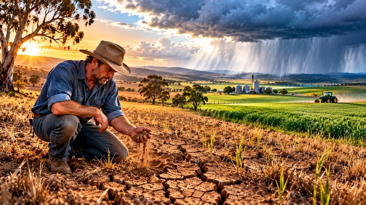 Australia’s cropping regions are drying out