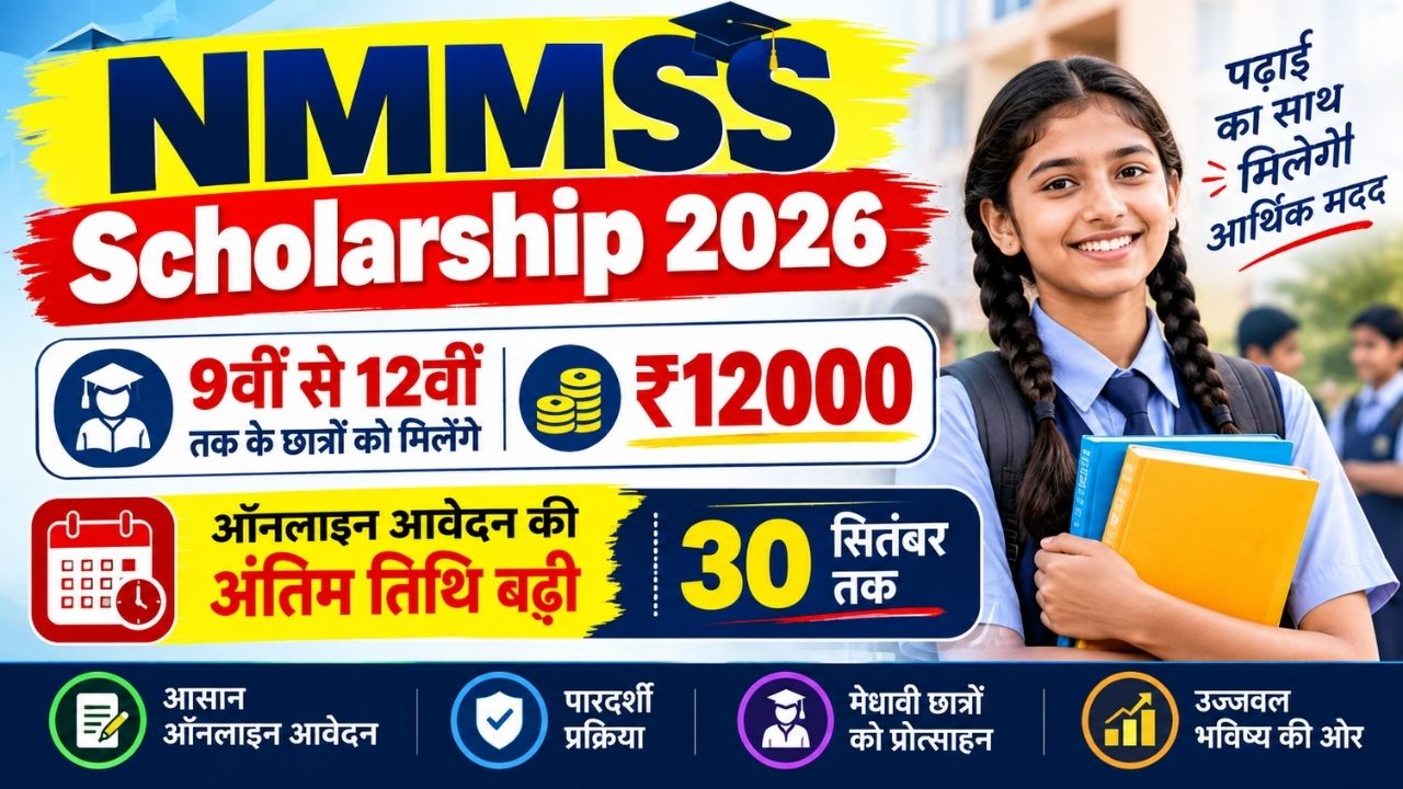 NMMSS Scholarship 2026-27