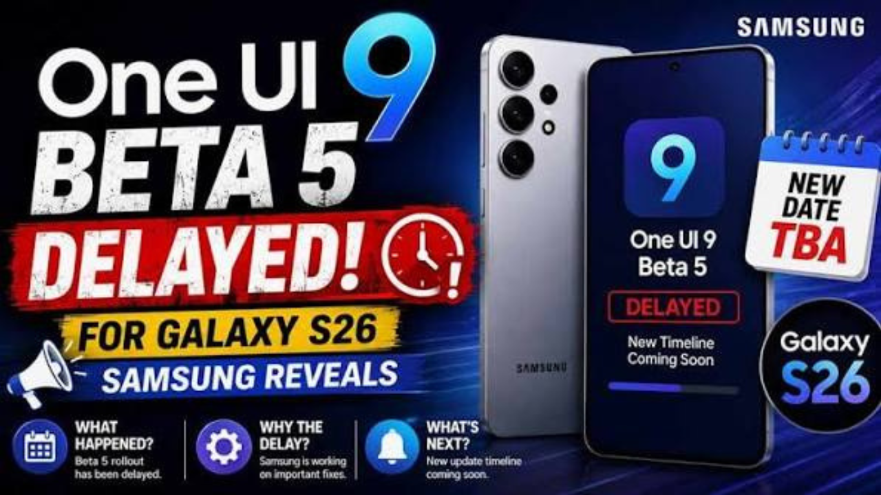 Galaxy S26 One UI 9 Stable Update: Full Rollout Timeline Revealed