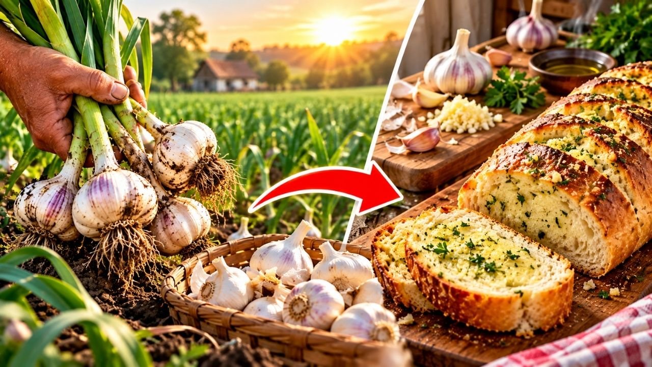 From Farm Garlic to Homemade Bread