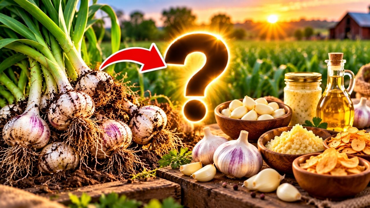 What Can You Make With Garlic Fresh From the Farm