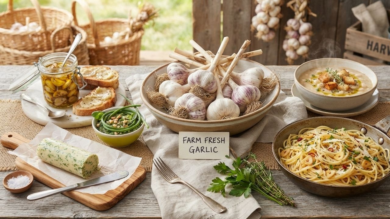 What Can You Make With Garlic Fresh From the Farm
